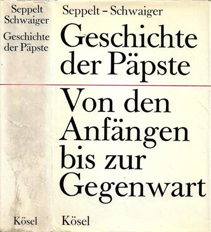 Geschichte der Papste - copertina