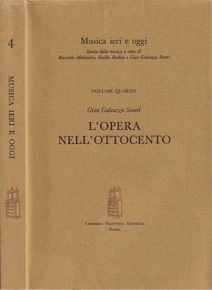 L' opera nell'Ottocento - copertina