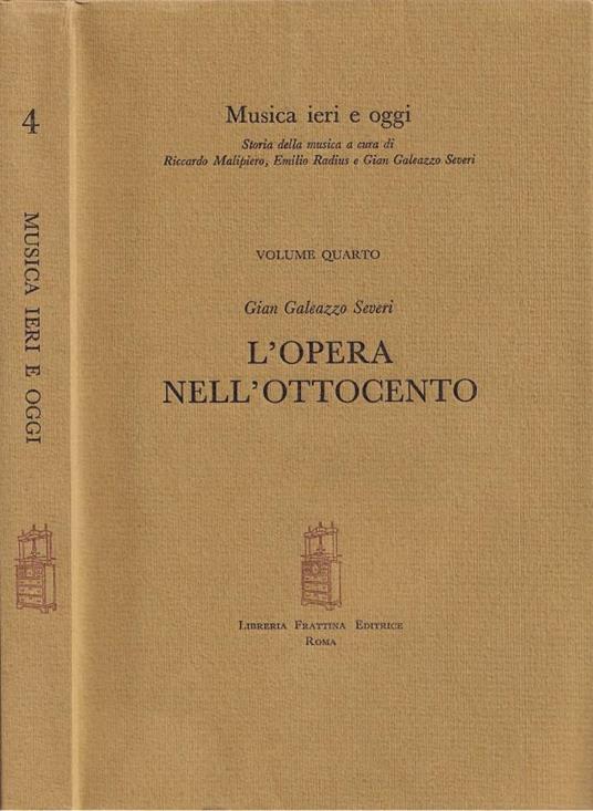 L' opera nell'Ottocento - copertina
