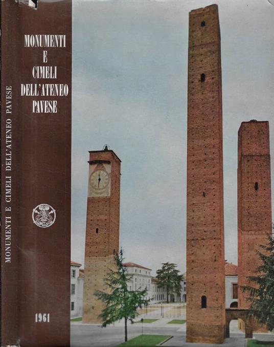 Monumenti e cimeli dell'Ateneo Pavese - copertina
