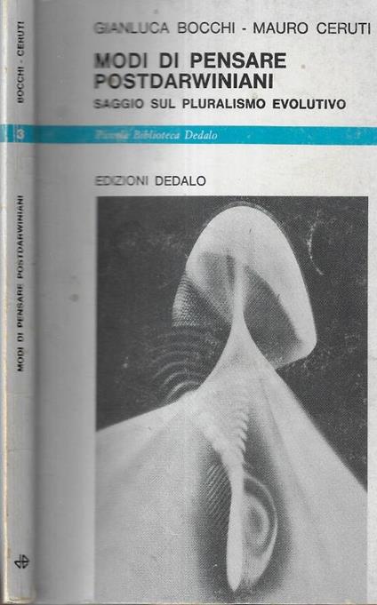 Modi di pensare postdarwiniani - copertina