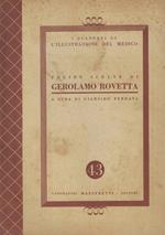 Pagine scelte di Gerolamo Rovetta