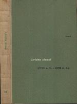 Liriche cinesi