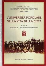 L' università popolare nella vita della città