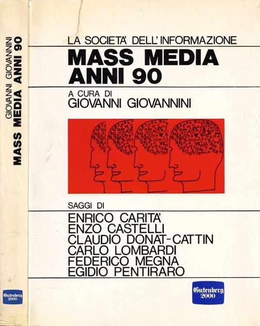 Mass media anni '90 - copertina