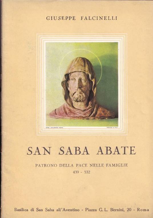 San Saba Abate - copertina
