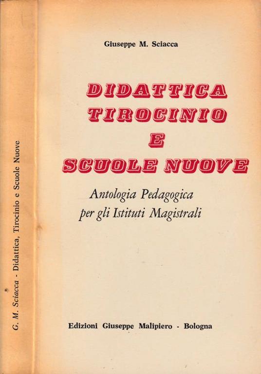 Didattica tirocinio e scuole nuove - copertina