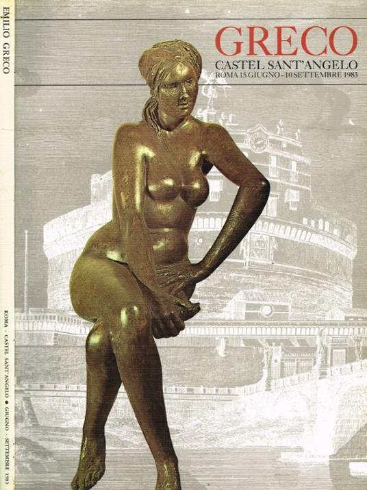 Emilio Greco - copertina