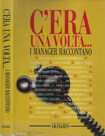 C' era una volta…i manager raccontano - copertina