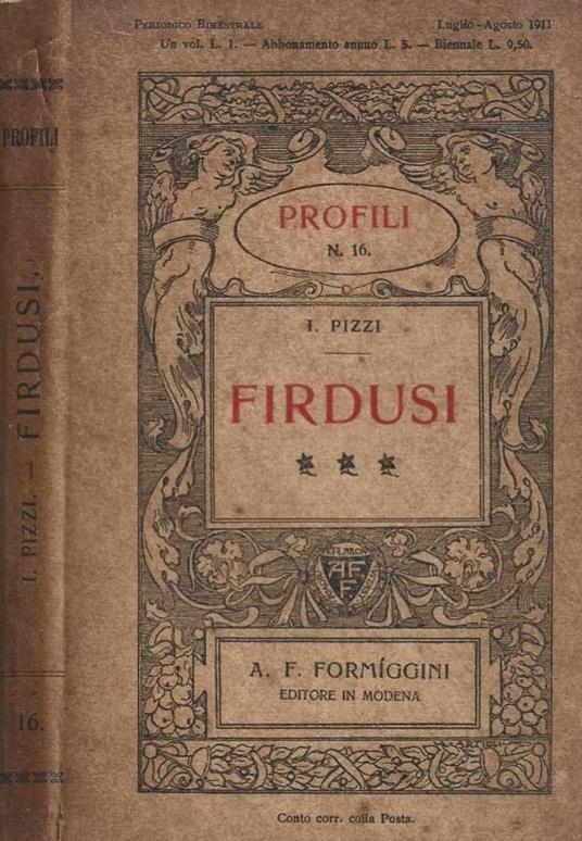 Firdusi - copertina