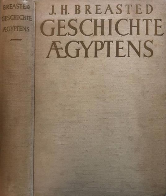 Geschichte aegyptens - copertina