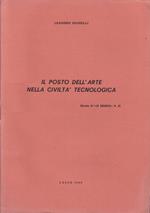 Il posto dell'arte nella civiltà tecnologia