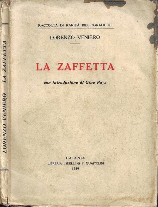 La Zaffetta - copertina