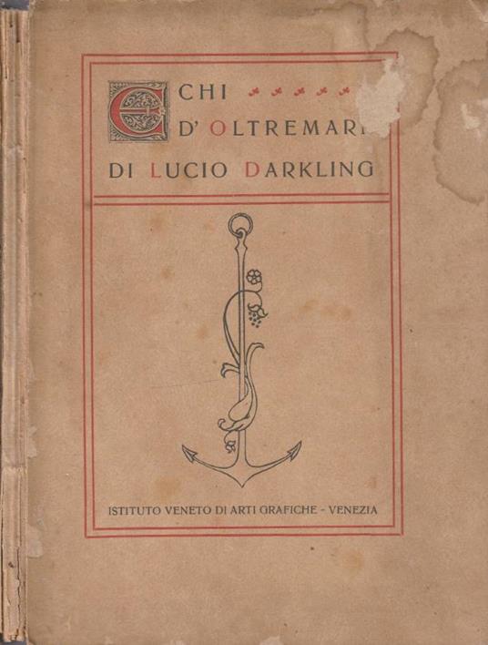 Echi d'oltremare - copertina