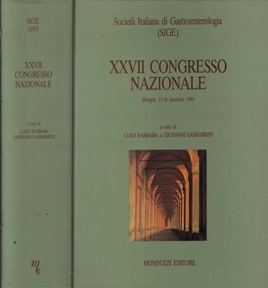 XXVII Congresso Nazionale - copertina