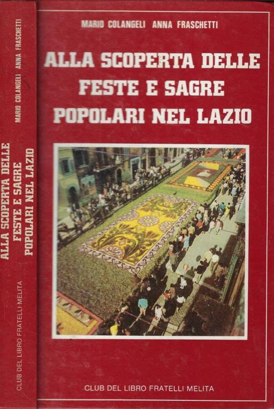 Alla scoperta delle feste e sagre popolari nel Lazio - copertina