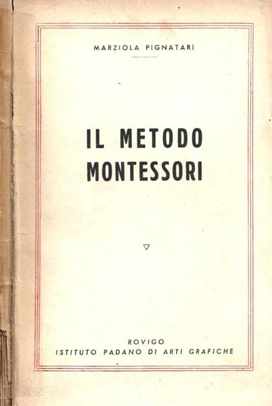 Il metodo Montessori - copertina