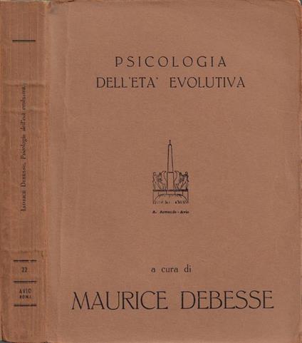 Psicologia dell'età evolutiva - copertina