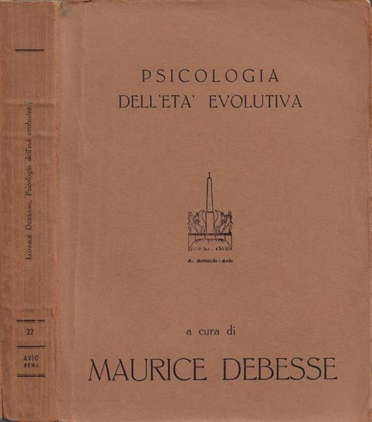 Psicologia dell'età evolutiva - copertina