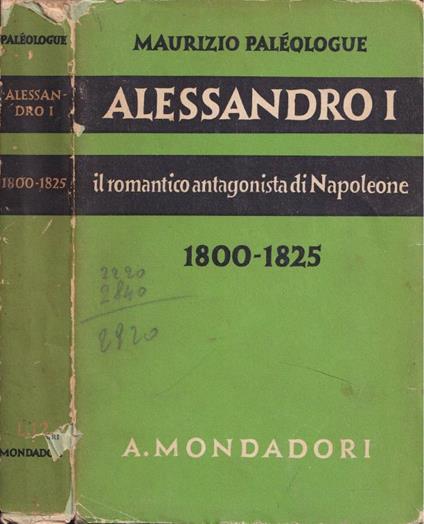 Alessandro I - copertina