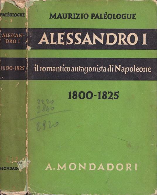 Alessandro I - copertina
