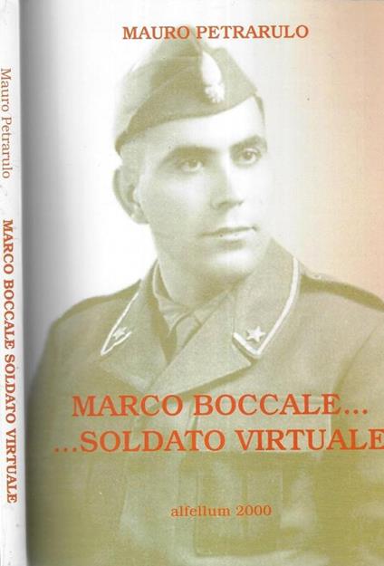 Marco Boccale…soldato virtuale ( Autografo ) - copertina