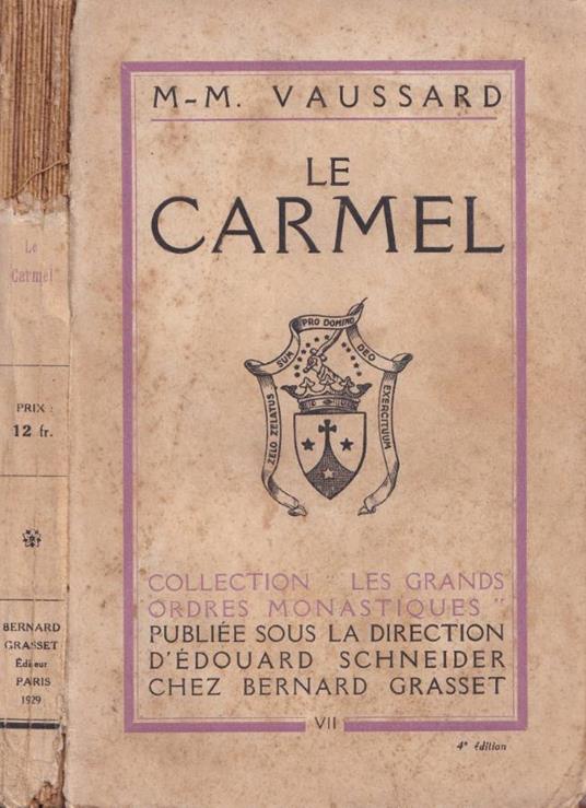 Le carmel - copertina