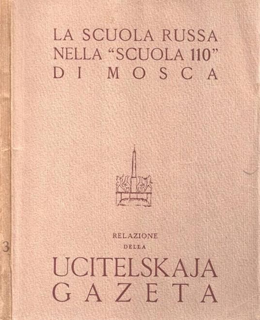 La Scuola Russa nella "Scuola 110" di Mosca - copertina