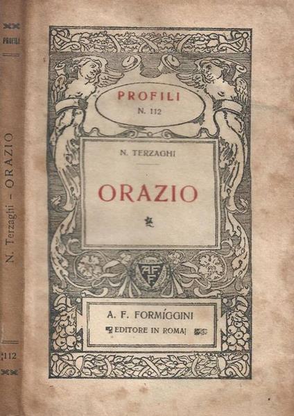 Orazio - copertina
