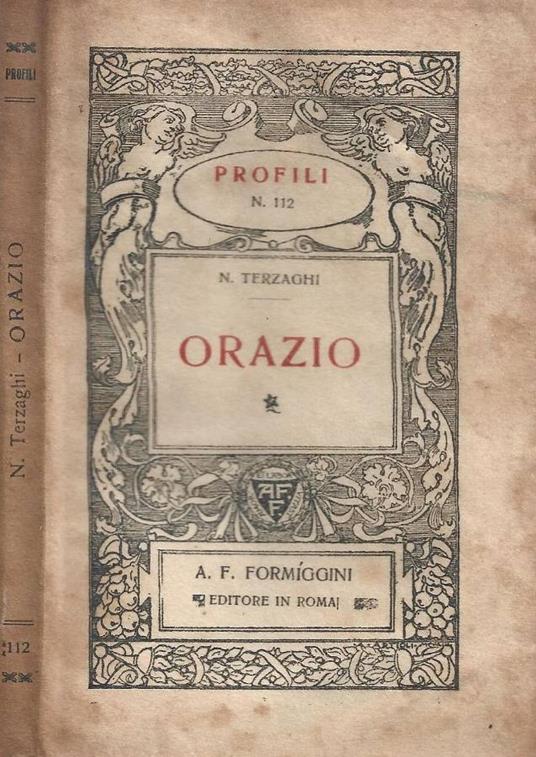 Orazio - copertina