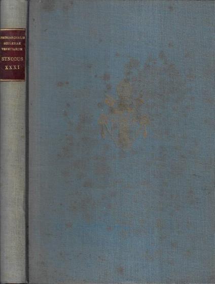 Synodus XXXI - copertina