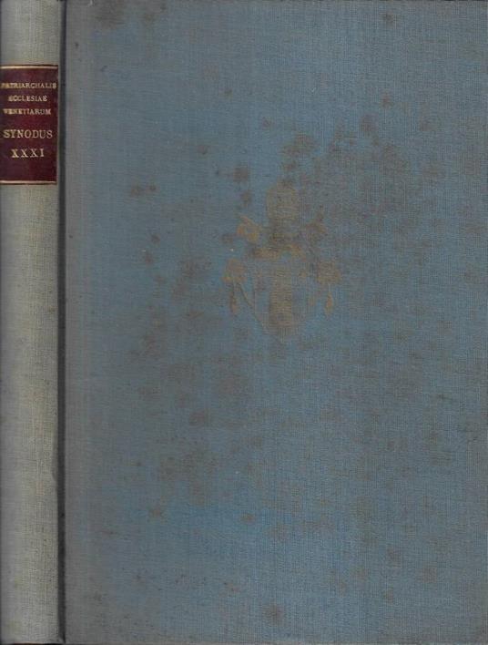 Synodus XXXI - copertina