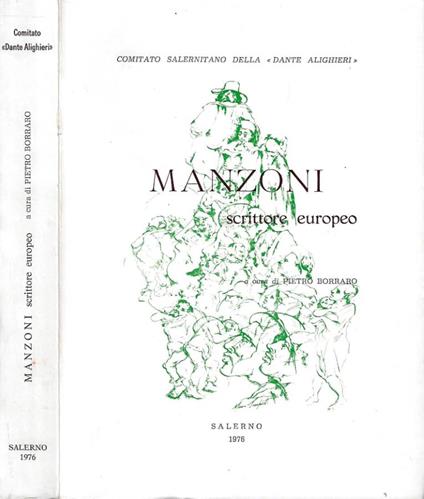 Manzoni, scrittore europeo (Autografo) - copertina