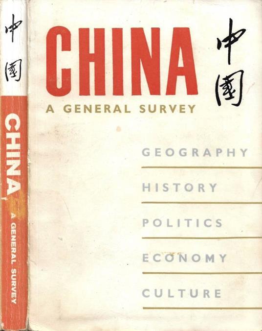 China. A General Survey - copertina