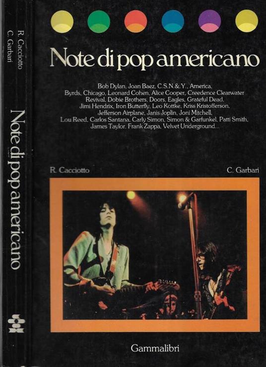 Note di pop americano - copertina
