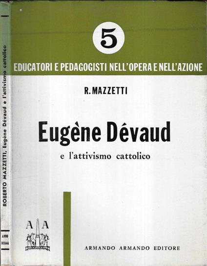 Eugène Dévaud e l' attivismo cattolico - copertina