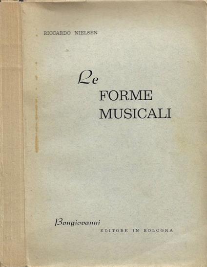 Le forme musicali - copertina