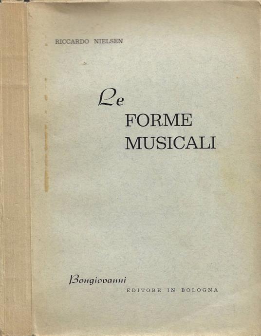 Le forme musicali - copertina
