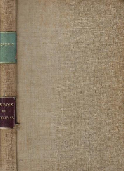 Les rois en pantoufles - copertina