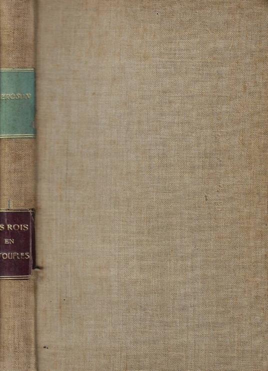 Les rois en pantoufles - copertina