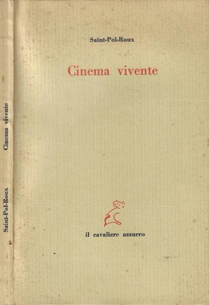 Cinema vivente - copertina