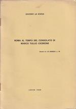 Roma al tempo del consolato di Marco Tullio Cicerone