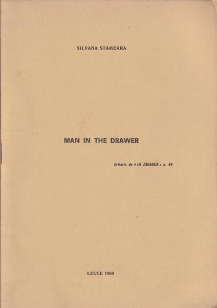 Man in the drawer - copertina