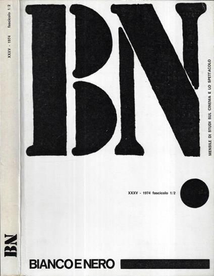 BN fascicolo 1 - 2 - copertina