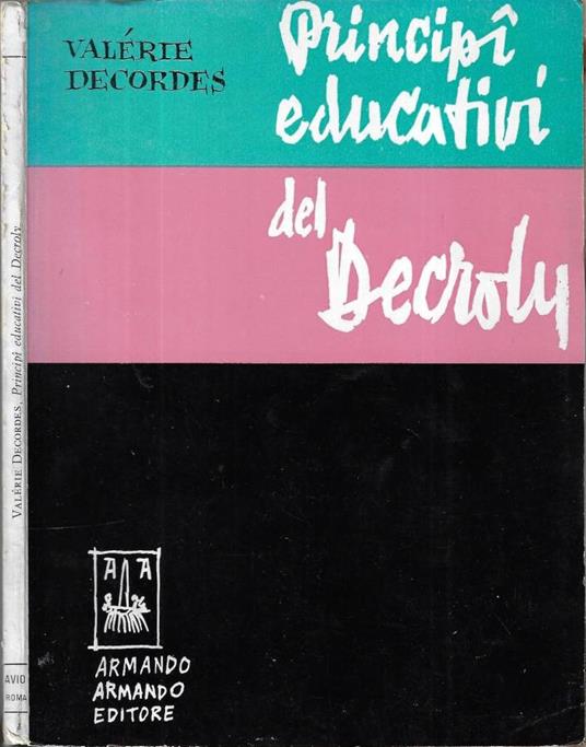 Principi educativi del Decroly - copertina
