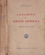 Lineamenti di diritto criminale