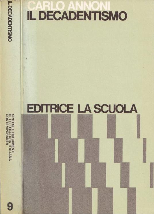 Il decadentismo - Carlo Annoni - copertina