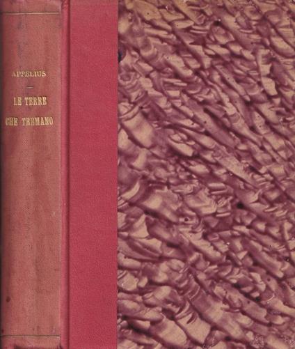 Le terre che tremano - Mario Appelius - copertina