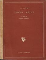 Poesie latine