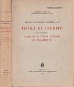 Titoli di credito e in particolare cambiale e titoli bancari di pagamento